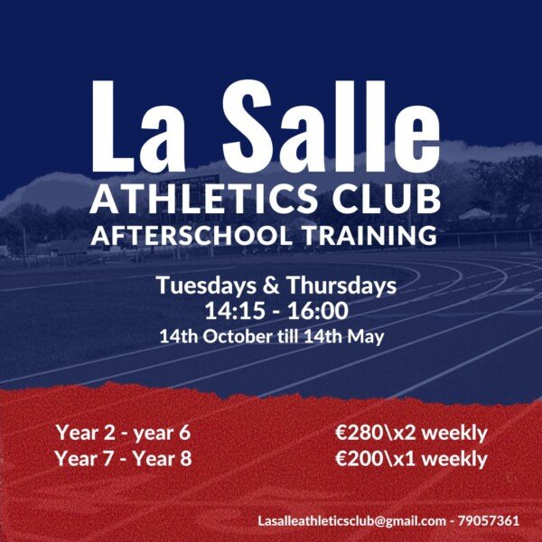 La Salle Athletics Club After-School classes 2025 / 2026
